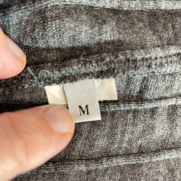 Intimissimi Charcoal Button-Up Cardigan - Picture 10 of 10